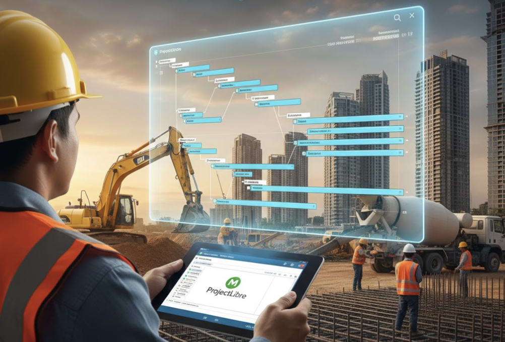 Aprende a Gestionar un Proyecto de Construcción con ProjectLibre PL2025